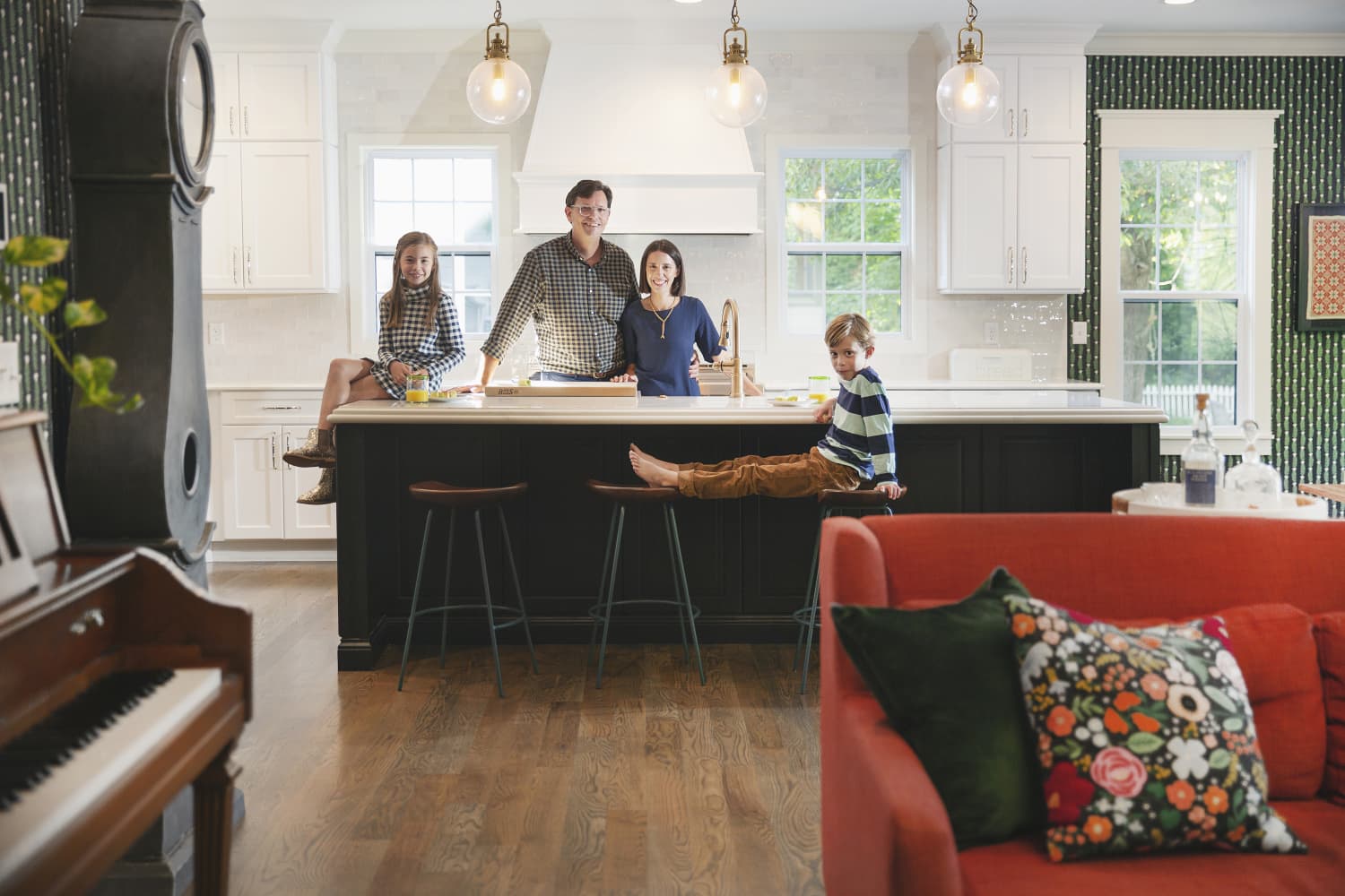 St. Louis House With Floral Wallpaper Home Tour and Photos Apartment Therapy